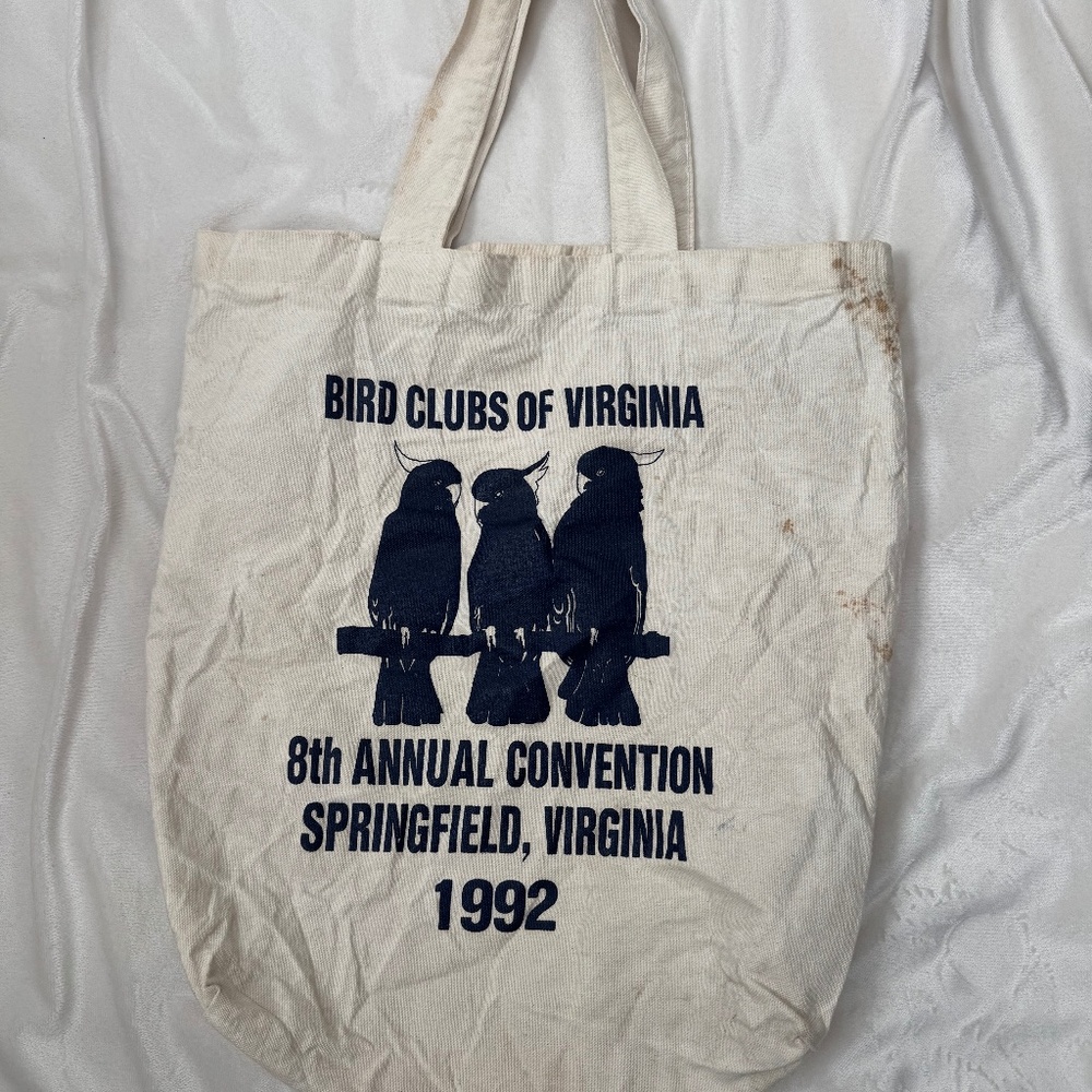 vintage tote bag